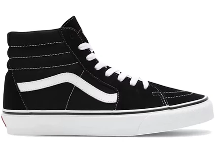 Мужские высокие кеды Vans Sk8-Hi Lite Plus, черно-белые