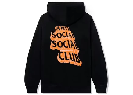 Мужское худи Anti Social Social Club Quest For Love, черное
