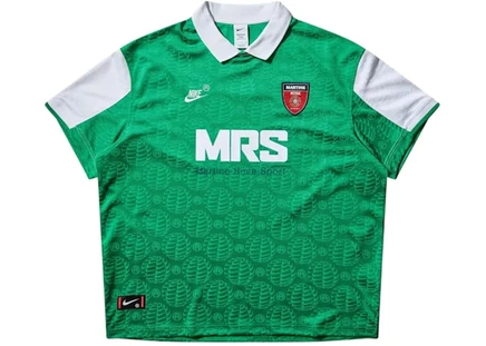 Мужская игровая футболка Nike x Martine Rose Football Jersey, зеленая