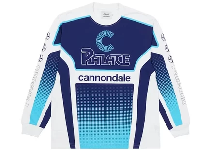 Мужской лонгслив Palace x Cannondale Mad Boy, белый
