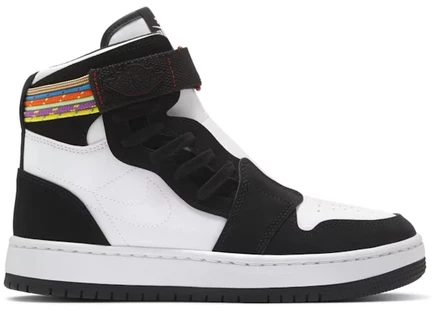 Женские кроссовки Jordan 1 Nova XX, черно-белые/многоцветные