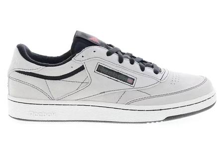 Мужские кроссовки Reebok Club C 85 Vintage, серо-черные
