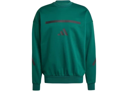Мужской свитшот adidas New Z.N.E., темно-зеленый