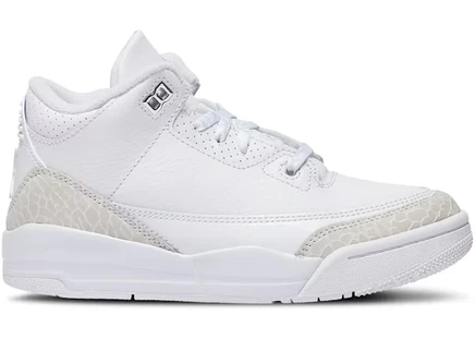 Детские кроссовки Jordan 3 Retro Pure Money 2025 PS