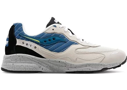 Мужские кроссовки Saucony 3D Grid Hurricane, кремово-голубые