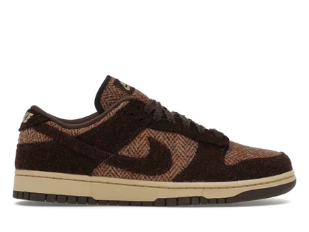 Женские кроссовки Nike Dunk Low Harris Tweed, песочные