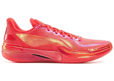 Мужские кроссовки Li-Ning Gamma 1 Red Sprite, красно-золотые