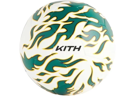 Футбольный мяч Kith x adidas Football Flame, белый