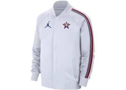 Мужская куртка Mitchell & Ness All-Star 2025, белая