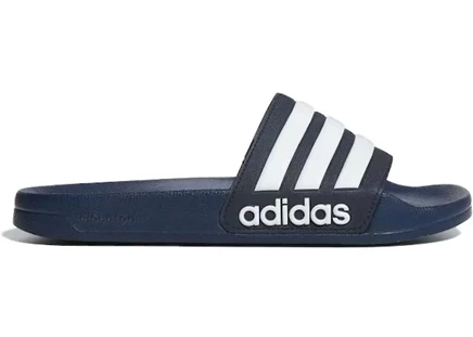 Мужские сланцы Adidas Adilette, темно-синие