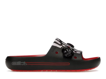 Мужские шлепанцы Crocs Classic Slide Star Wars Darth Vader, черные/красные