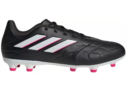 Мужские футбольные бутсы Adidas Copa Pure.3 FG, черно-розовые