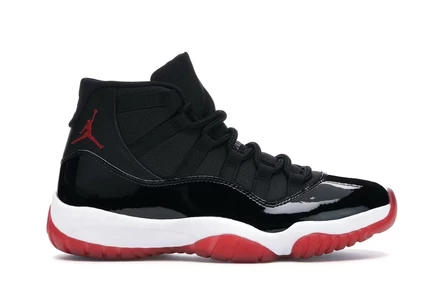 Мужские кроссовки Jordan 11 Retro Playoffs Bred (2019), черно-красные