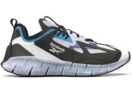Мужские кроссовки Reebok Zig Kinetica Concept Type 2, черно-бирюзовые