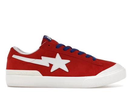 Мужские кроссовки Bape Mad Sta, красные
