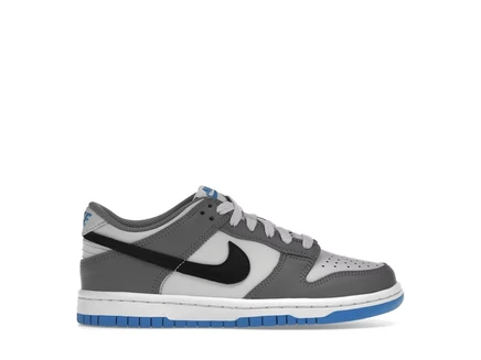Детские кроссовки Nike Dunk Low (GS), серый/платиновый/голубой/черный
