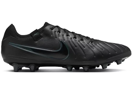 Мужские бутсы Nike Tiempo Legend 10 Pro AG-Pro, черные/темно-зеленые