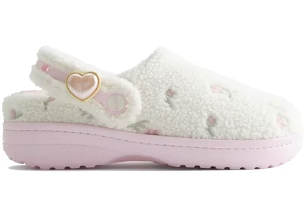 Мужские кроксы Crocs Classic Clog Hollister, розово-молочные