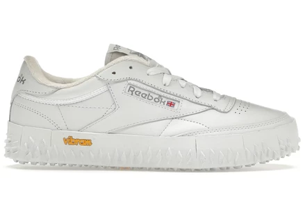 Кроссовки Reebok Club C Vibram Cloud White, бело-серые