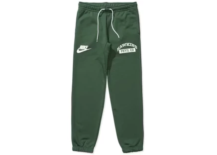 Мужские штаны Nike x Stranger Things Hawkins High, зеленые