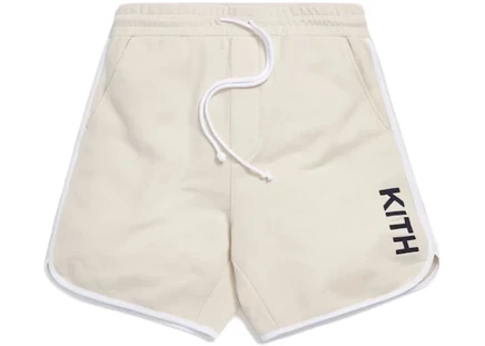 Мужские шорты KITH Miami Jordan, слоновая кость