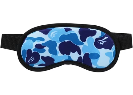 Унисекс маска для сна Bape ABC Camo, синяя