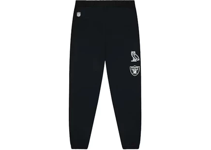 Мужские джоггеры OVO x NFL Raiders, черные