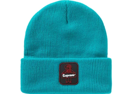 Унисекс шапка бини supreme refrigiwear, бирюзовая