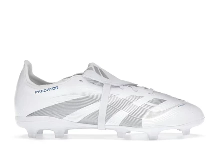 Мужские бутсы Adidas Predator League, бело‑серые/синие