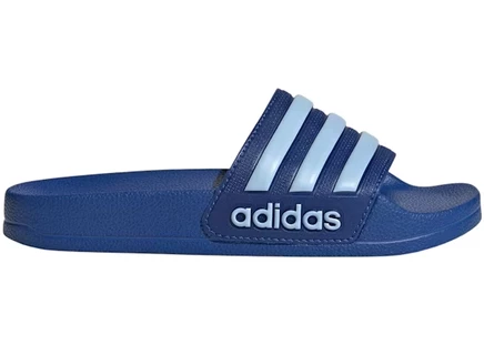 Детские шлепанцы Adidas Adilette Shower, королевский/светящийся синий