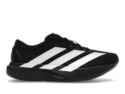 Мужские беговые кроссовки Adidas Adizero Evo SL Lightstrike Pro, черно-белые