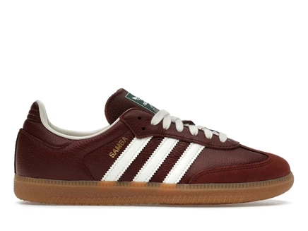 Мужские кроссовки Adidas Samba OG, коричневые/молочные