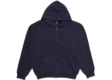 Мужское худи yeezy x gap unreleased zip, темно-синее
