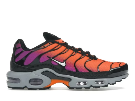 Мужские кроссовки Nike Air Max Plus Desert Sunset, фуксия‑оранжевые