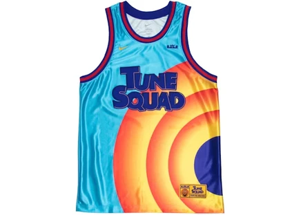 Мужская майка Nike LeBron x Space Jam Tune Squad, голубая