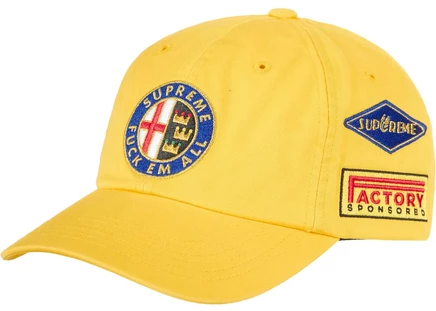 Supreme Racing 6-Panel Yellow yellow
