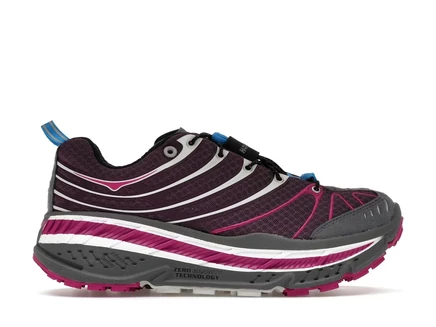 Мужские кроссовки Hoka Stinson EVO OG, баклажан/фуксия