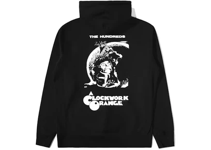Мужское худи The Hundreds x A Clockwork Orange, черное