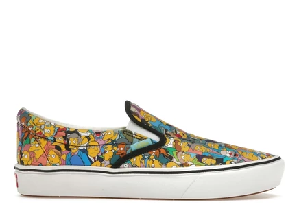 Мужские слипоны Vans Comfycush The Simpsons Collage, мультицветные
