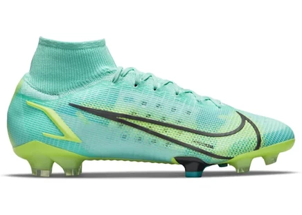 Мужские бутсы Nike Mercurial Superfly FG, бирюзово‑лаймовые