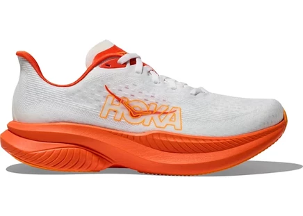 Мужские кроссовки Hoka One One Mach 6, серо-красные