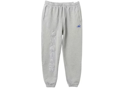 Мужские флисовые штаны Jordan x Awake NY, тёмно-серый меланж
