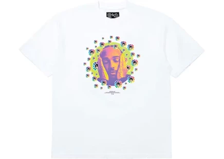 Мужская футболка Takashi Murakami Lewis Hamilton, белая
