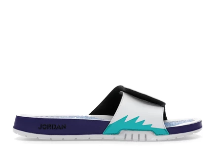 Мужские слайды Jordan Hydro 5, белые/изумрудные/черные