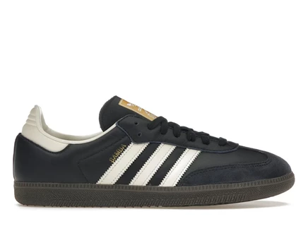 Мужские кроссовки adidas Samba OG, темно-синие/кремовые/коричневые