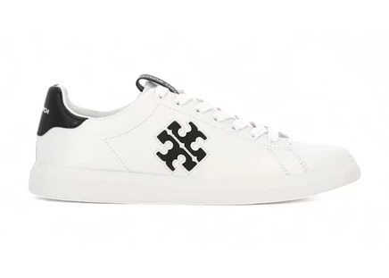 Женские кроссовки Tory Burch Double T Howell, бело-черные