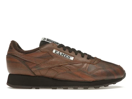 Унисекс кроссовки Reebok Classic Leather Eames Rosewood, темно-коричневые