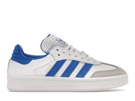 Мужские кроссовки Adidas Samba XLG, бело-ярко-синие