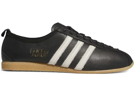 Мужские кроссовки Adidas Japan, черные с золотыми акцентами