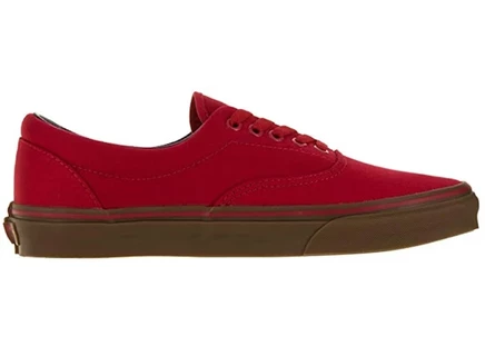 Мужские кеды Vans Era Racing Red Gum, красно-коричневые